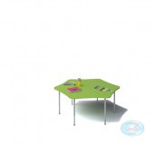 Стол игровой "Ромашка" (0-3 гр.р) ДУ-СИ6