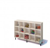 Шкаф для горшков (15 ячеек) ДУ-Ш15