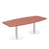 Стол для переговоров круглый на опорах-колоннах ПТ-142