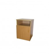 ТУМБА ПРИКРОВАТНАЯ С НИШЕЙ, БЕЗ ПОЛКИ П3-У , ЛДСП